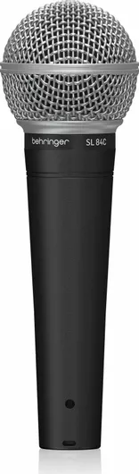 Επαγγελματικό Μικρόφωνο Behringer SL 84C Δυναμικό Χειρός Φωνής Μαύρο