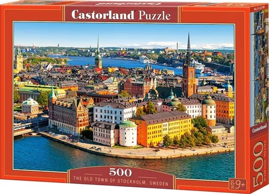 Puzzle The Old Town Of Stockholm Sweden 2D 500 Κομμάτια