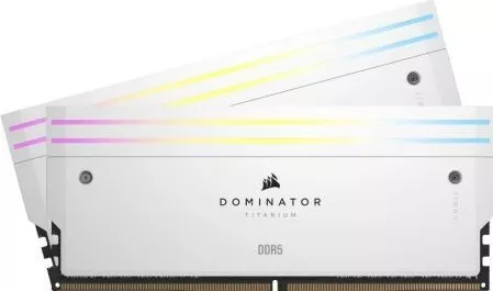 Μνήμη RAM Corsair Dominator Titanium RGB XMP 32GB DDR5 με 2 Modules (2x16GB) & Ταχύτητα 6000 για Desktop