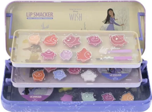 Παιδικό Μακιγιάζ Lip Smacker Disney Wish Triple Layer Beauty Tin
