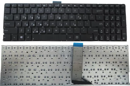 Πληκτρολόγιο Laptop Eλληνικό - X555BA-XXX 90NB0D22-R31GR0 (GREEK) (Κωδ.40381GR)