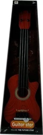 Μουσικό Παιχνίδι Κιθάρα Κλασική Ξύλινη για 3+ Ετών