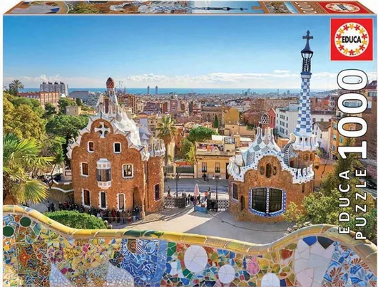 Puzzle Barcelona View from Park Guell 2D 1000 Κομμάτια