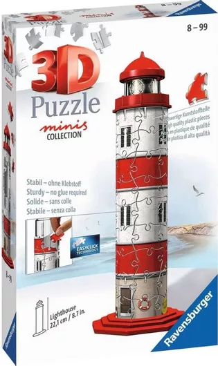 Puzzle Mini Leuchtturm 3D 54 Κομμάτια