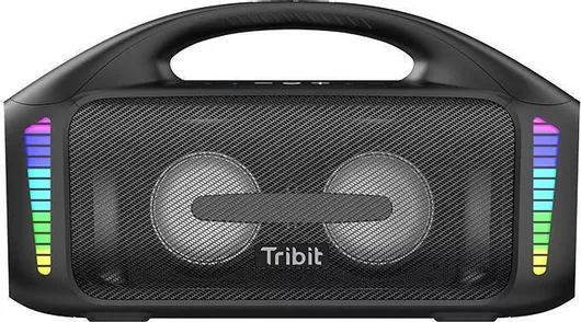 Tribit Stormbox Blast Αδιάβροχο Ηχείο Bluetooth 90W με Διάρκεια Μπαταρίας έως 30 ώρες Μαύρο