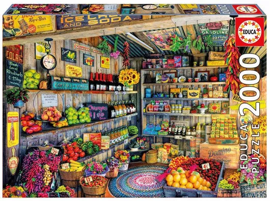 Puzzle The Farmers Market 2D 2000 Κομμάτια
