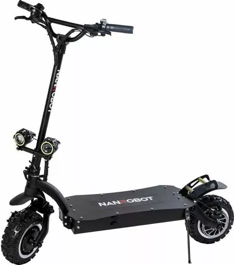 Ηλεκτρικό Πατίνι Nanrobot LS7 25A με 65km / h Max Ταχύτητα & 60km Αυτονομία Μαύρο