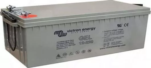 Μπαταρία Φωτοβολταϊκών Victron Energy GEL Κλειστού Τύπου Βαθειάς Εκφόρτισης 12V 220Ah C20 BAT412201104
