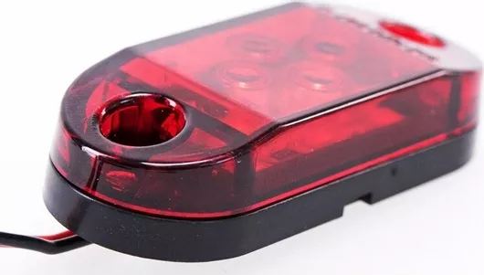 Φως Όγκου Φορτηγού MAR486 LED 24V 4 SMD 6.5cm Κόκκινο