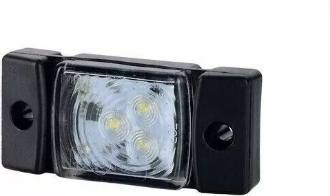 Φως Όγκου Φορτηγού PL0021 LED Е-Mark 12V / 24V IP68 με 3 SMD 7.3cm Λευκό