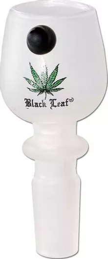 Γυάλινο Bowl Frosted για Bong Λευκό 14.5mm