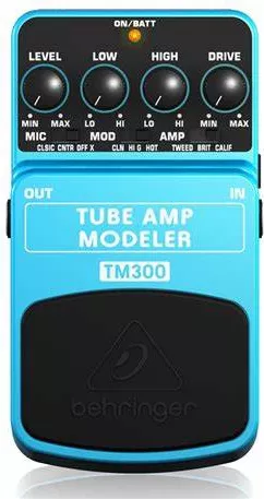 Πετάλι Ηλεκτρικής Κιθάρας Behringer TM300 Tube Amp Modeler