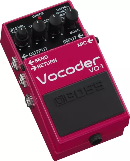 Πολυεφέ Ηλεκτρικής Κιθάρας Boss VO-1 Vocoder Κόκκινο