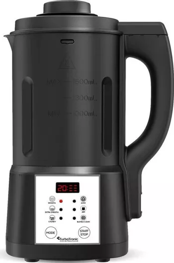 Παρασκευαστής Σούπας Turbotronic Tt-Fsm7 Θερμομάγειρας Fresh Soup Professional 1000w 1.6 lt Μαύρο