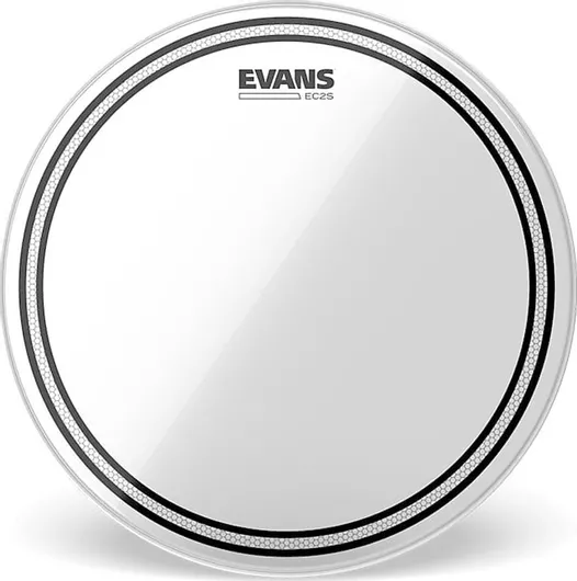 Δέρμα για Ντράμς Evans Edge Control EC2 Clear 8"