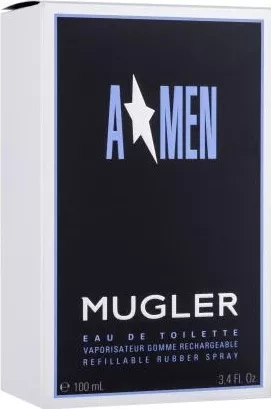 Mugler A Men Rubber Flask Refillable Eau de Toilette 100ml
