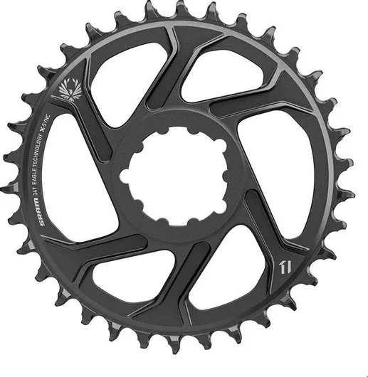 Δίσκος Sram 34t Direct Mount 3mm Μαύρο