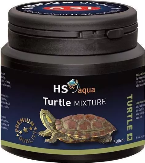 Τροφή για Νεροχελώνες HS Aqua Turtle Ανάμικτη 500ml