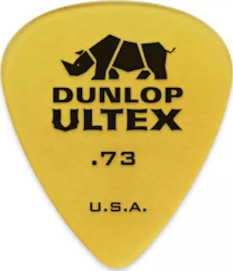 Πέννα Dunlop Ultex Std για Κιθάρα 0.73mm Κίτρινο