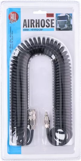 Εύκαμπτος Σωλήνας Αέρα DNP0013 6mm 13 Bar 5m Μαύρο All Ride