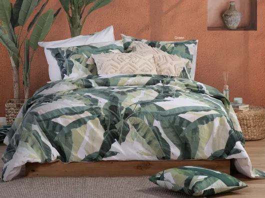 Μαξιλαροθήκη Nef-Nef Tropicana Green 52x72cm