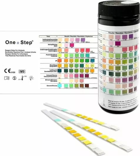 Test Ούρων 10 Παραμέτρων Σετ 100τμχ