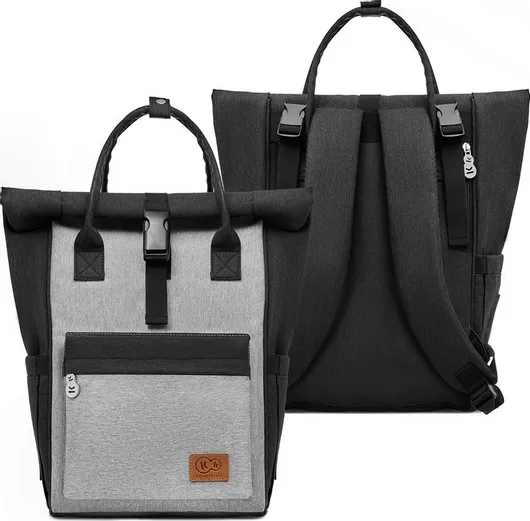 Τσάντα - Αλλαξιέρα Kinderkraft Moonpack Πλάτης Γκρι