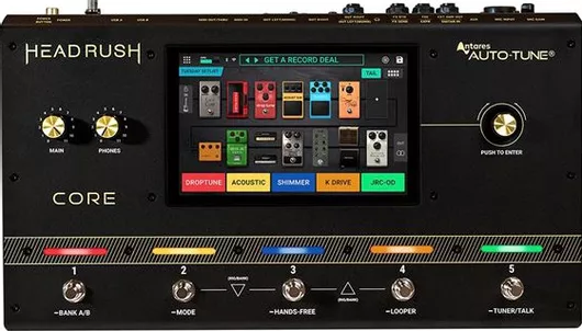 Πολυεφέ Ηλεκτρικής Κιθάρας Headrush Core Μαύρο