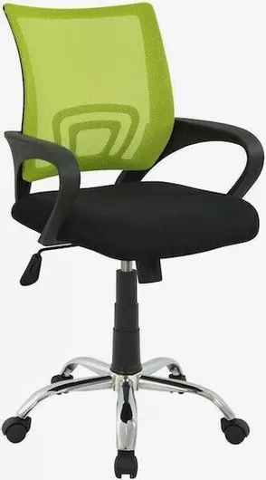 Καρέκλα Γραφείου ForAll OC02GR Εργασίας Ανάκλιση&Σταθερά Μπράτσα Πράσινο