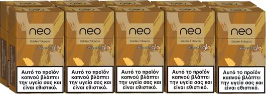Ράβδοι Καπνού Neo Golden Tobacco Σετ 10τμχ