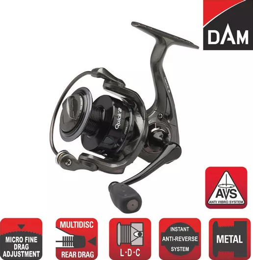 Μηχανισμός Ψαρέματος Dam Quick 2 5000 FD για Spinning