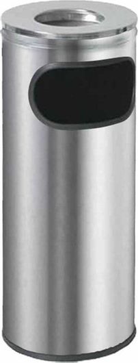 Κάδος Απορριμμάτων Μεταλλικός 12lt Inox