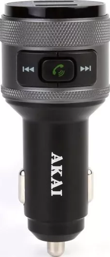 FM Transmitter Αυτοκινήτου Akai FMT-C57BT Bluetooth / USB με Λειτουργία Handsfree & Φόρτιση Κινητού