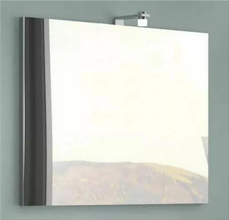 Καθρέπτης Μπάνιου Gloria Χωρίς Πλαίσιο LED 80x60cm Γκρι