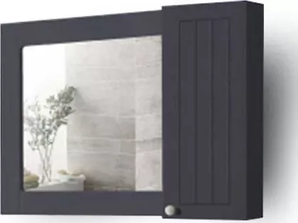 Καθρέπτης Μπάνιου Martin MDF 100x16cm Γκρι