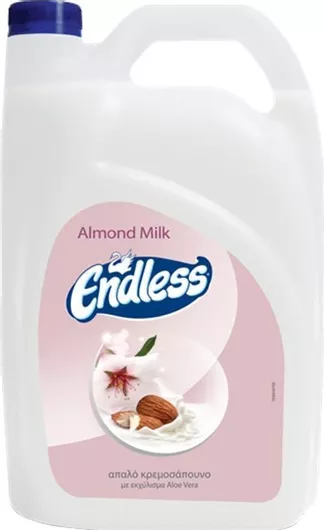 Κρεμοσάπουνο Χεριών Endless 4lt με Άρωμα Almond-Milk Σετ 4τμχ