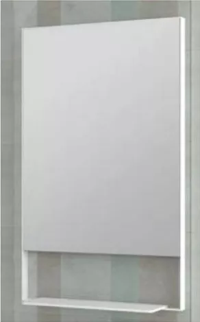 Καθρέπτης Μπάνιου Savvopoulos 8584-7502 Ορθογώνιο 70x80cm Λευκό