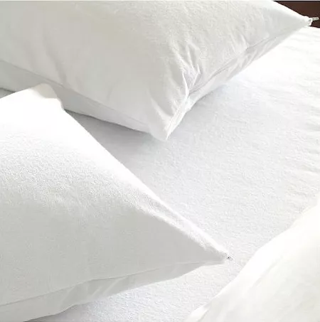 Μαξιλαροθήκη Sunshine 071-8 Βαμβάκι & Πολυεστέρας Σετ 70x50cm Λευκό