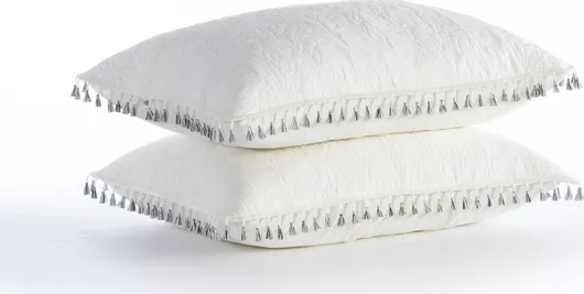 Σετ Μαξιλαροθήκες Nef-Nef Βαμβακερές Premium Illyria 2τμχ 52x72cm Ecru