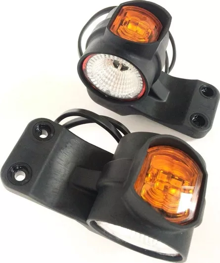 Φως Όγκου Φορτηγού PL0198PL0199 LED Αδιάβροχο 12 / 24V Е-Mark Κόκκινο / Λευκό / Πορτοκαλί