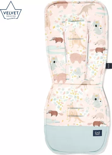 Κάλυμμα Καροτσιού La Millou Dundee & Friends Velvet Smoke 36.5x85cm Πολύχρωμο