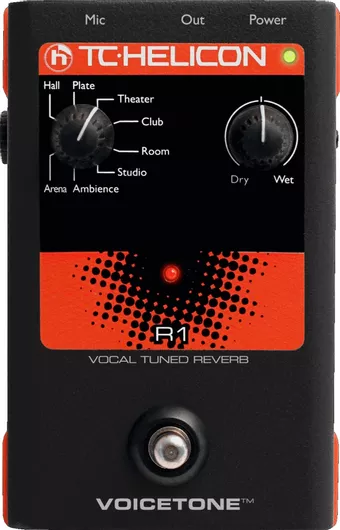 Πετάλι TC Helicon R1 Voice Tone Μαύρο