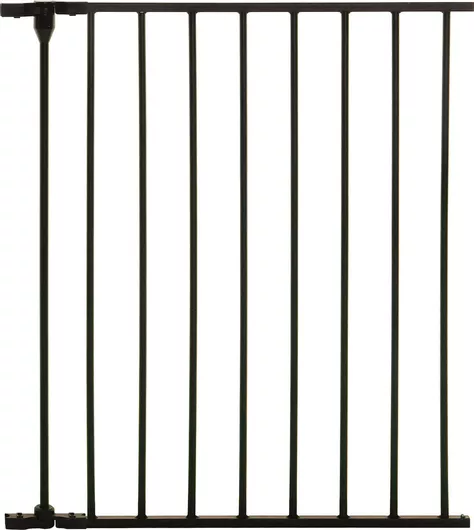 Dreambaby Newport Επέκταση Προστατευτικής Πόρτας με Βίδες από Μέταλλο Μαύρο 58cm