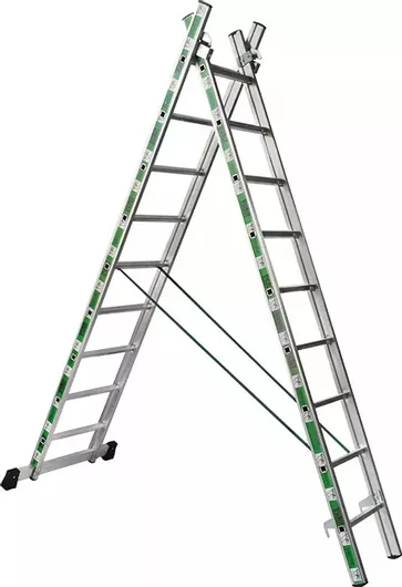 Σκάλα Pankoskal 00168 Αλουμινίου Διπλή 8 Σκαλιών