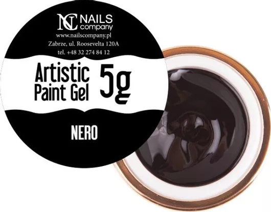 Gel Νυχιών Nc Nails Μαύρο 5gr