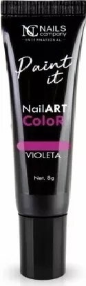 Gel Νυχιών Nc Nails Violeta Μοβ 8gr