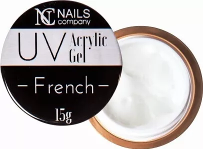 Gel Νυχιών Nc Nails Λευκό 15gr