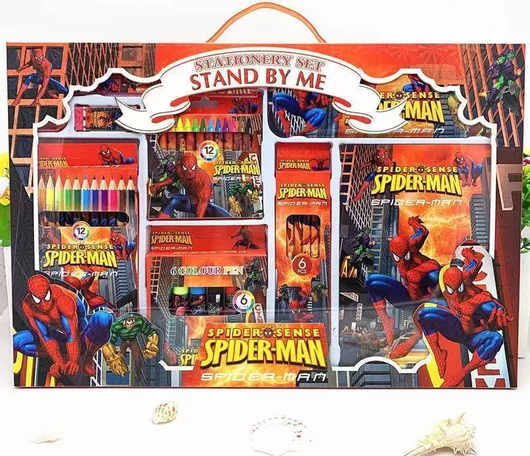 Σετ Ζωγραφικής T02114653 Spiderman σε Βαλιτσάκι 41τμχ