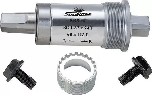 Μεσαία Τριβή SunRace BBS18 68x122mm Αλουμίνιο