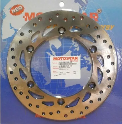 Δισκόπλακα Μοτοσυκλέτας Motostar 212-01-21256 Πίσω Honda Xlv 1000 Varadero 03'-13' / Cbr 1100xx 97'-07' / Sh 300ie 07'-14'